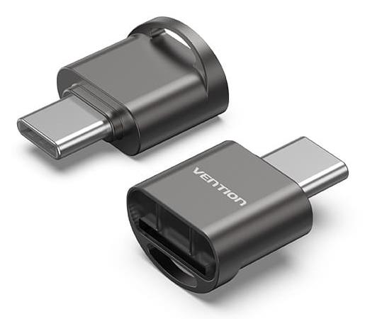 Muistikortinlukija USB-C MicroSD CLMH0 VENTION