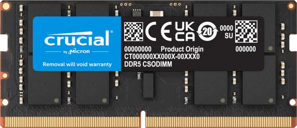 Crucial Pro DIMM-muisti 32 GB DDR5-6400, CT32G64C52CS5