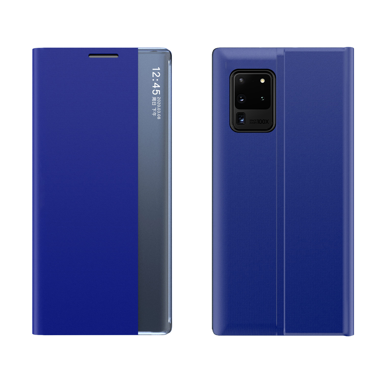 Uusi Sleep Case kansi jalusta toiminto Samsung Galaxy A53 5G sininen sininen