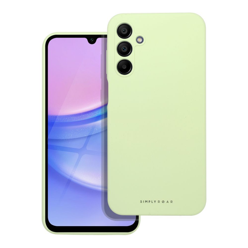 ROAR Suojakuori CLOUD SKIN Samsung A15 4G / A15 5G:lle vaaleanvihreä