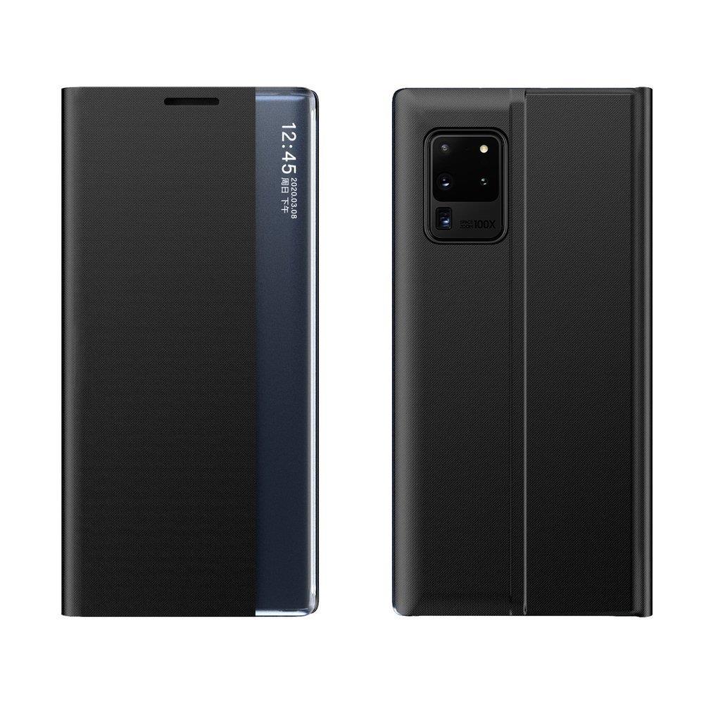 Uusi Sleep Case kansi jalusta toiminto Samsung Galaxy A73 musta