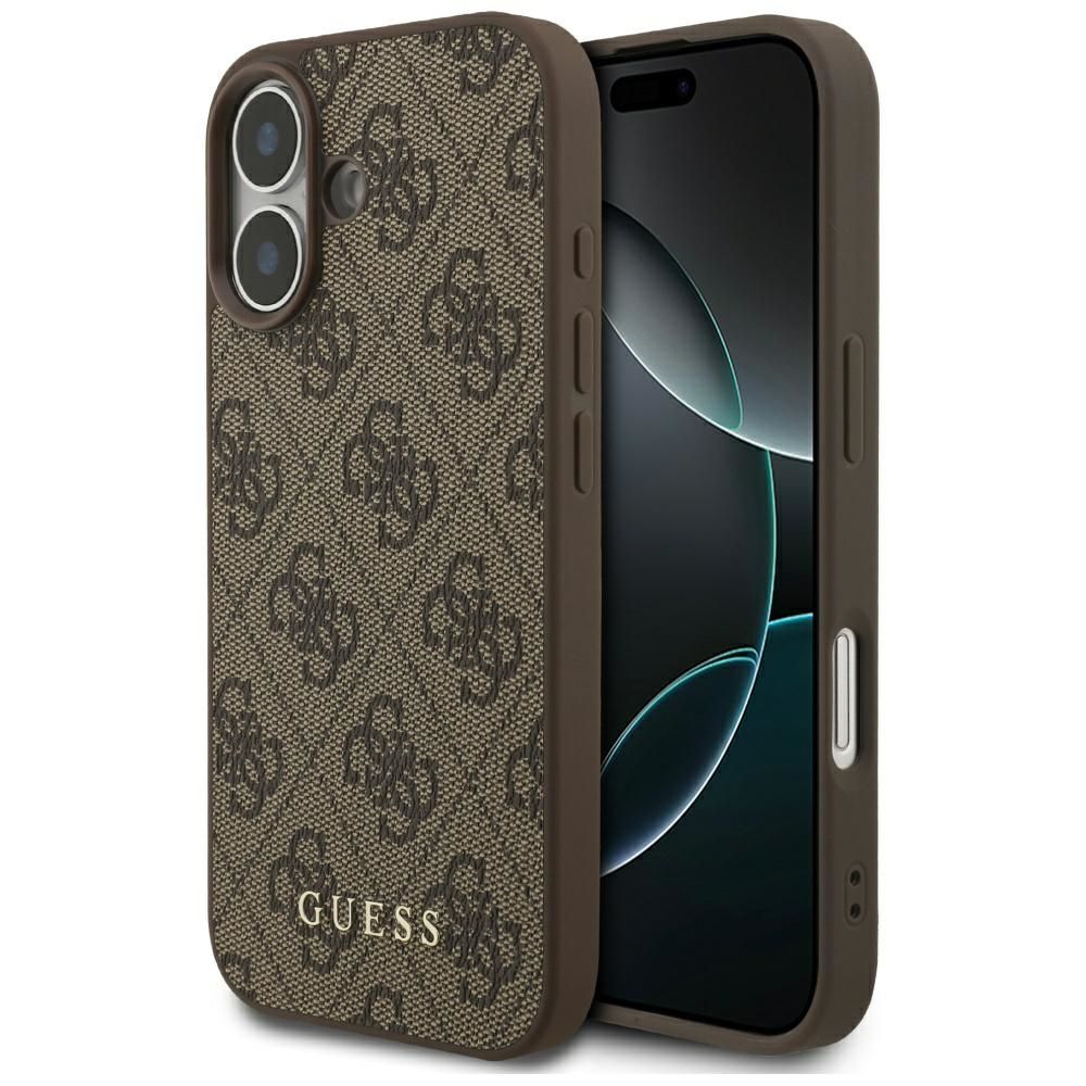 Guess 4G Classic -suojakuori iPhone 17 - ruskea