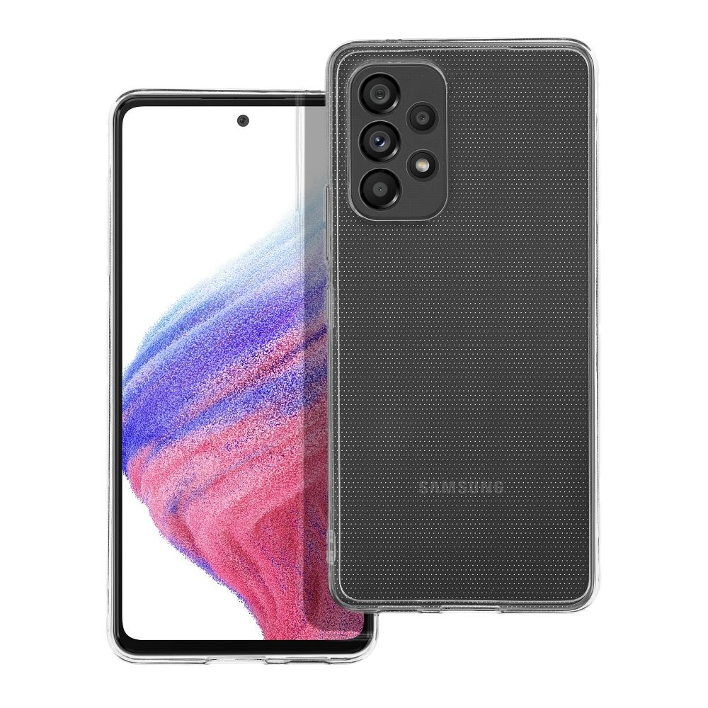 Läpinäkyvä Suojakuori Samsung A53 5G:lle 2 mm (kameransuoja)