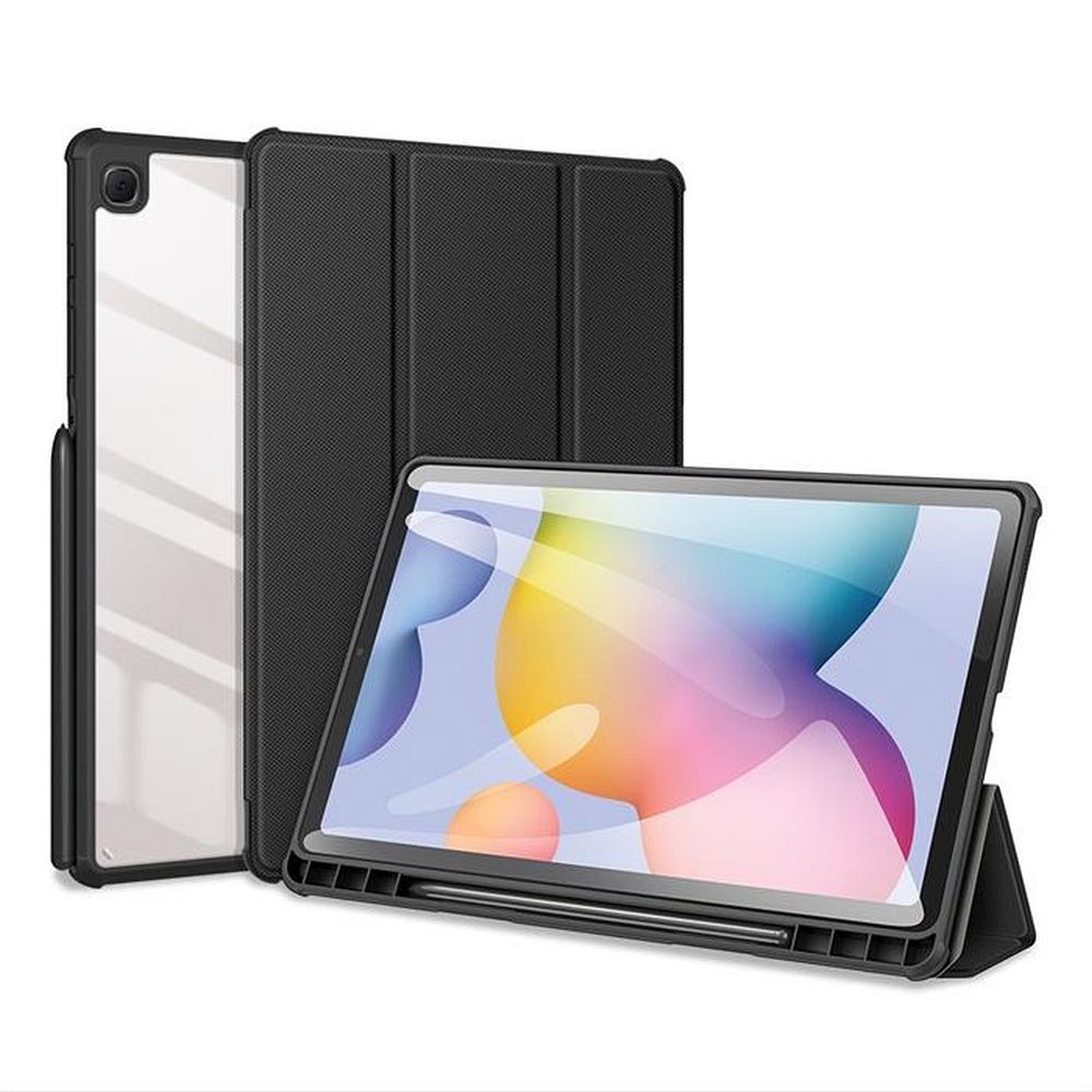 Dux Ducis TOBY -suojakuori kynälokerolla Samsung Tab S6 Lite P610/P613/P615/P619 musta