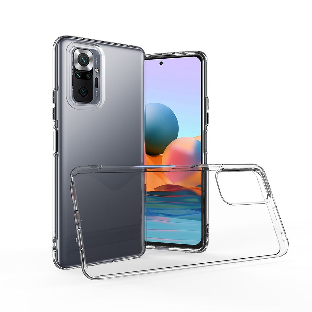 Puhelimen suojakuori 2 mm BOX Xiaomi Redmi Note 10 Pro / Note 10 Pro Max kirkas