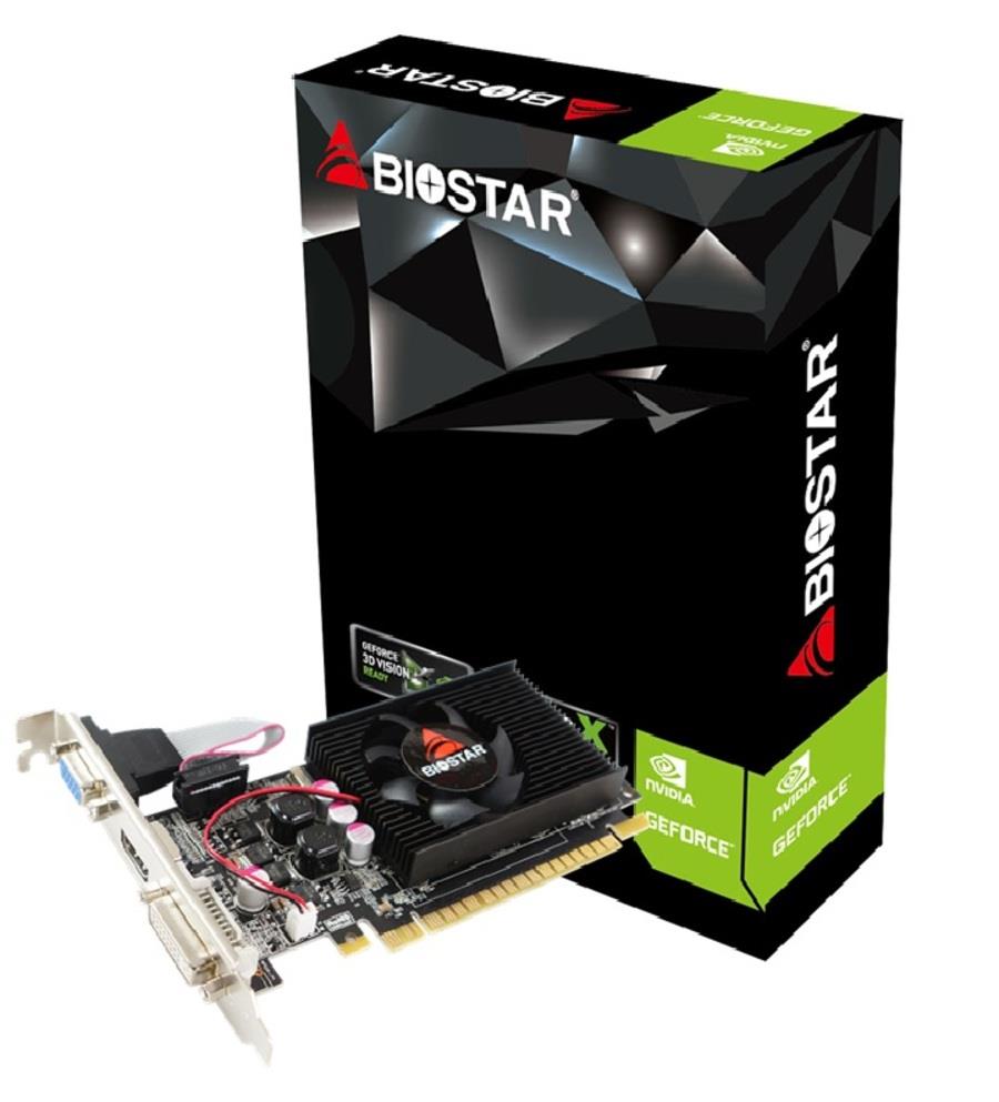 Biostar GeForce 210 NVIDIA 1 GB GDDR3 Näytönohjain