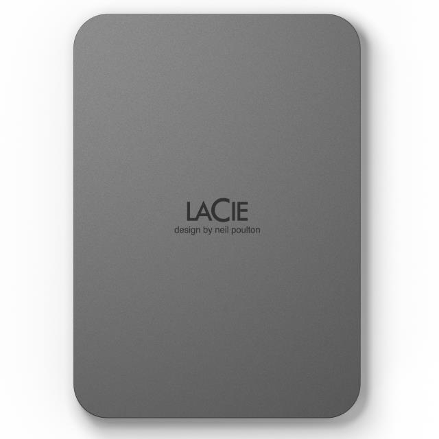 LaCie Mobile Drive Secure ulkoinen kiintolevy 4TB, USB-C, USB 3.2, Space Gray, STLR4000400