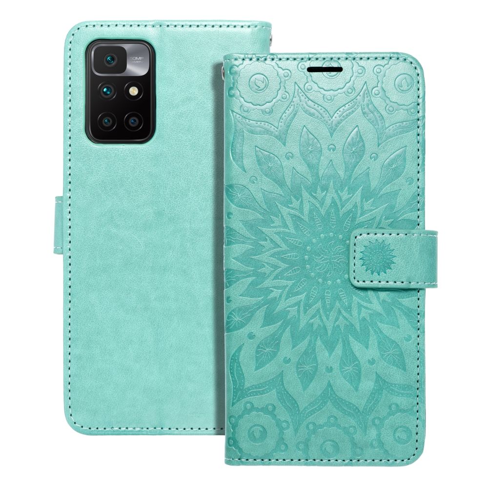 MEZZO Kirjasuojakuori Xiaomi Redmi 10 / 10 2022:lle mandala vihreä
