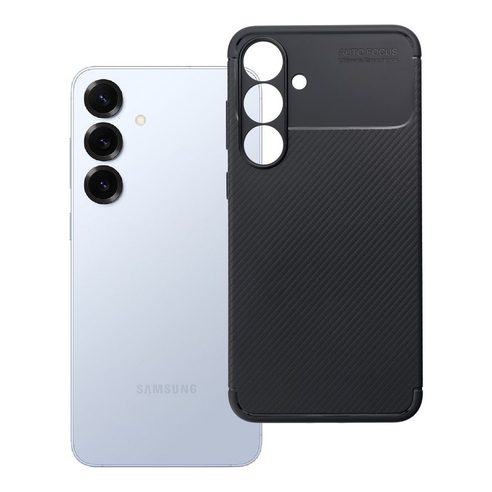 Suojakuori Samsung S25 PLUS:lle Carbon Premium musta