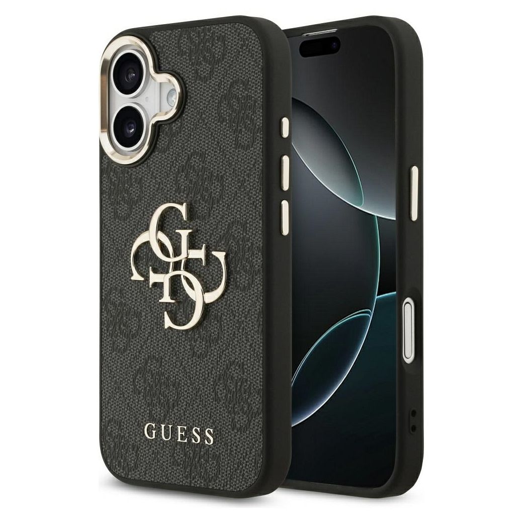 GUESS Suojakuori IPHONE 17 GUHCP17S4GMGCGR (PU W/ Big 4G Classic Logo) kultainen musta