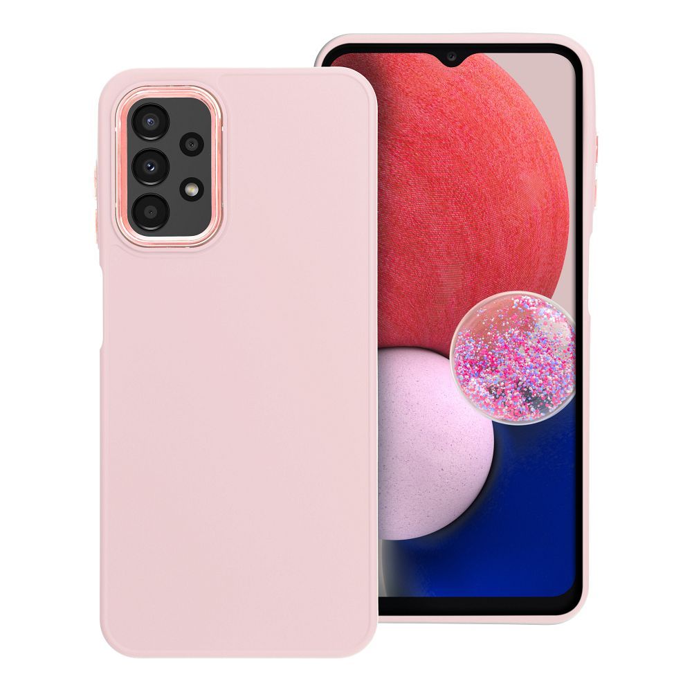 FRAME kotelo Samsung A13 4G vaaleanpunainen