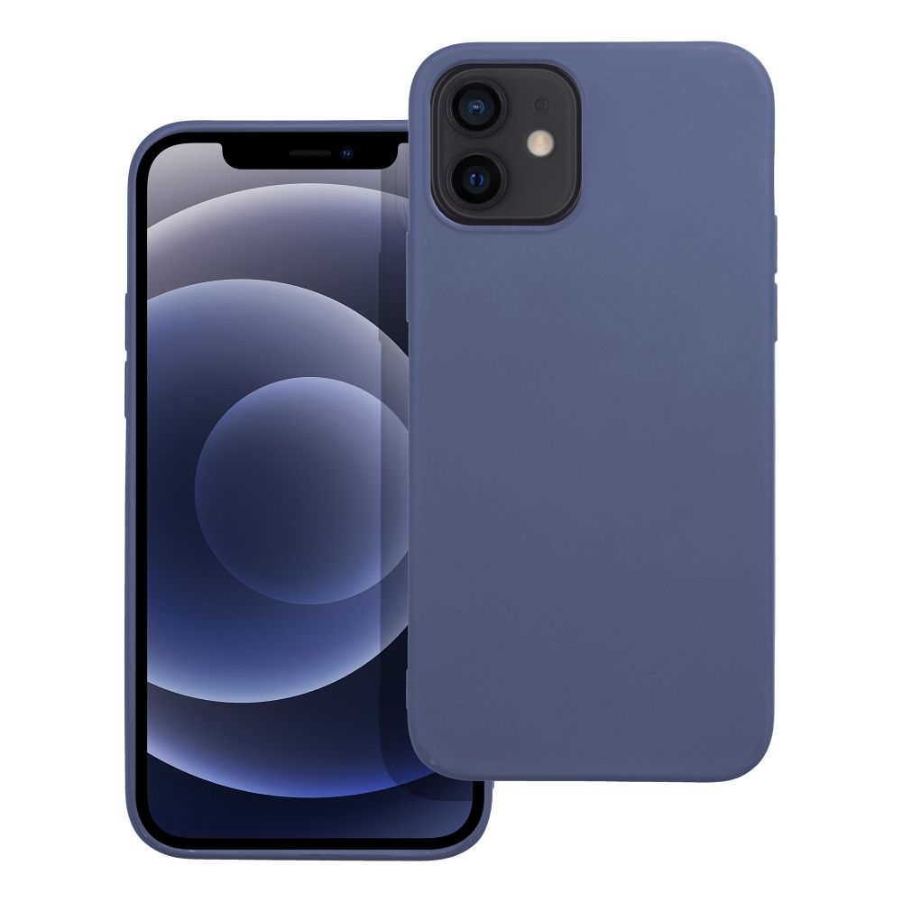 Suojakuori iPhone 12:lle Matt sininen