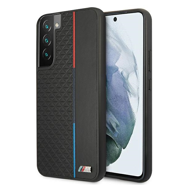 BMW M Collection Triangles kotelo Samsung Galaxy S22+ - musta