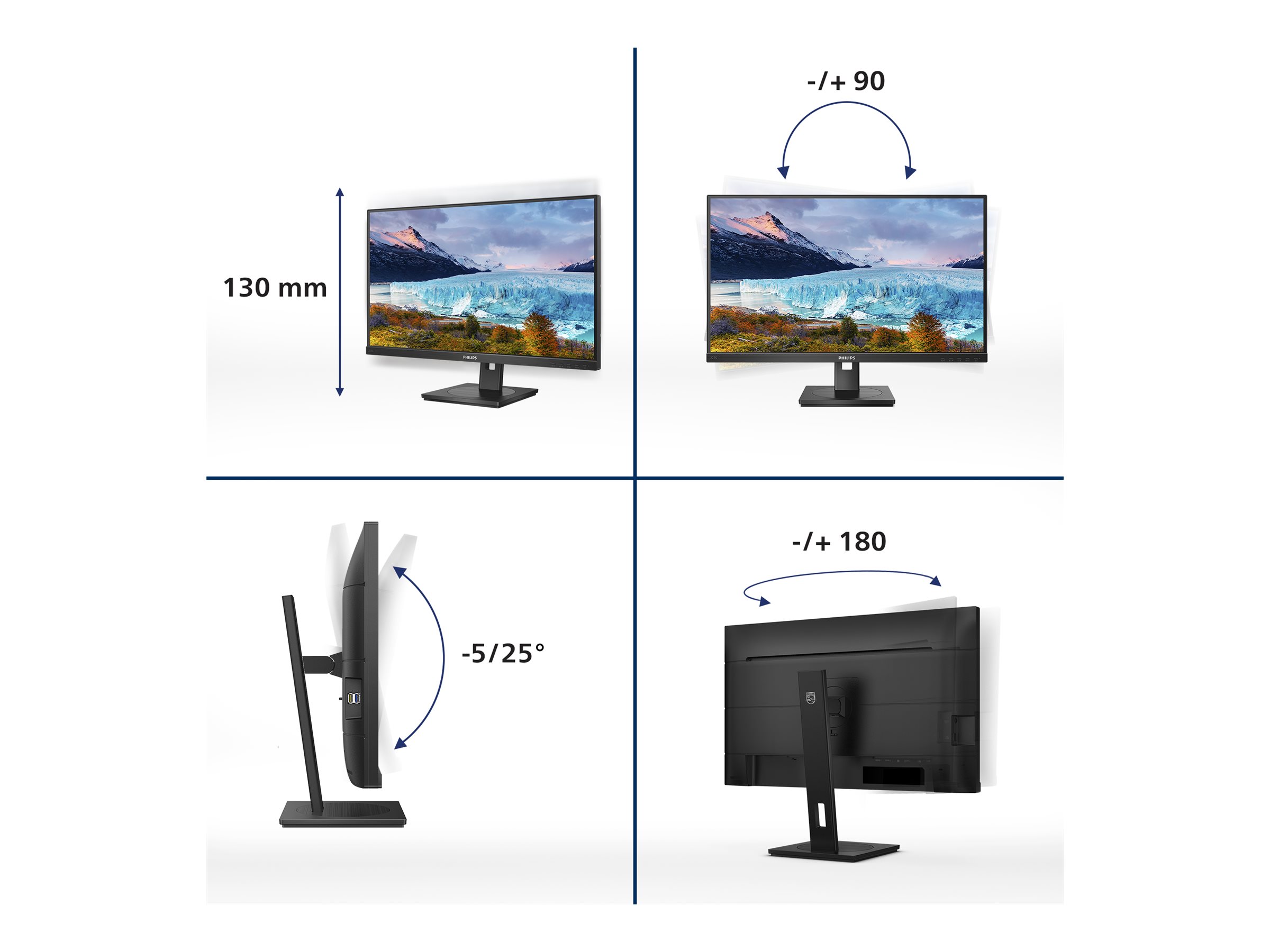 PHILIPS 273S1/00 27" FHD IPS 16:9 näyttö