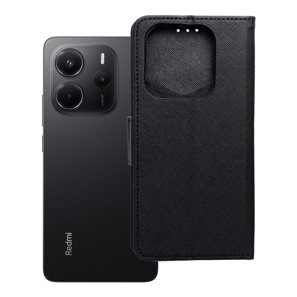 FANCY-puhelinkotelo XIAOMI Redmi Note 14 4G musta