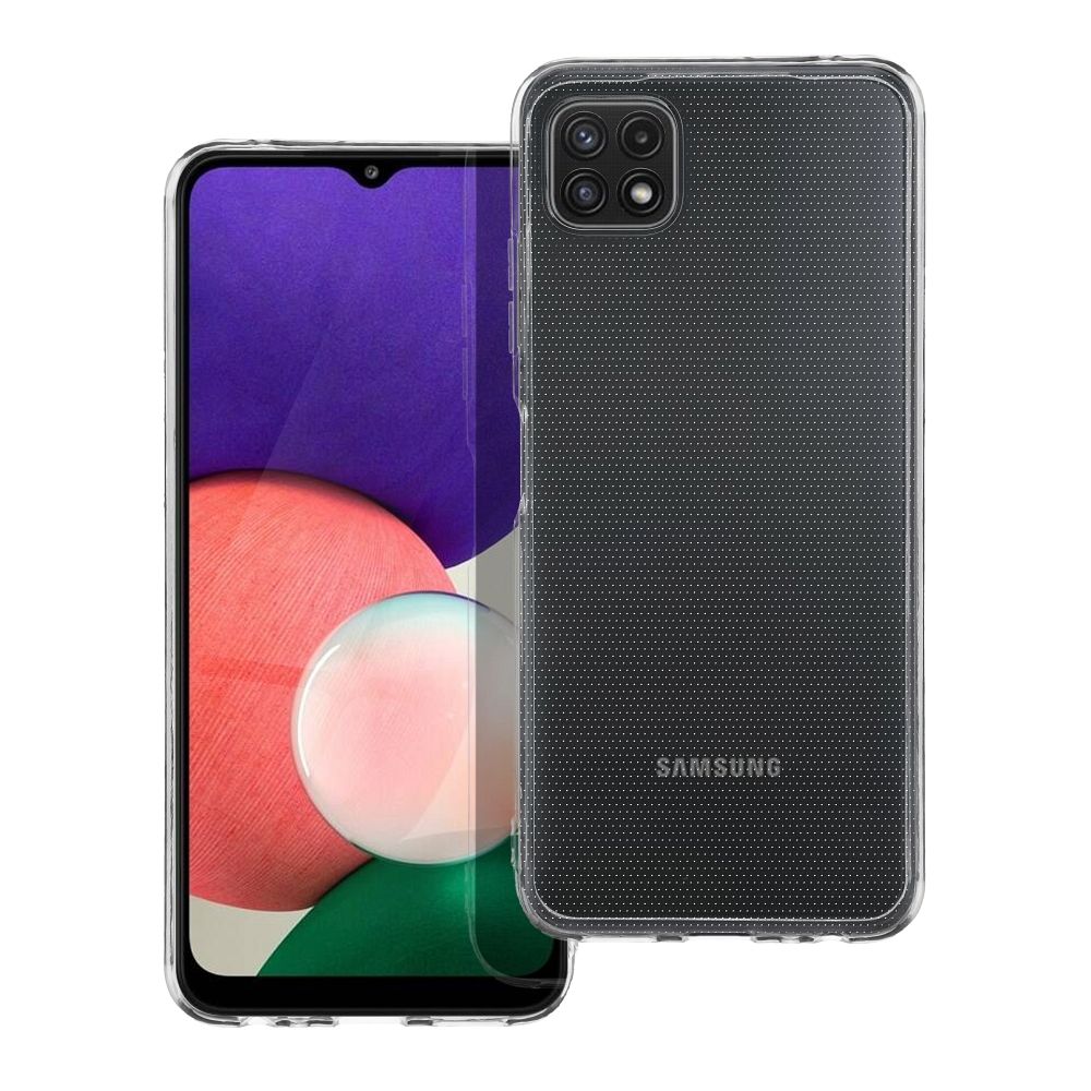Läpinäkyvä Suojakuori Samsung A22 5G:lle 2 mm