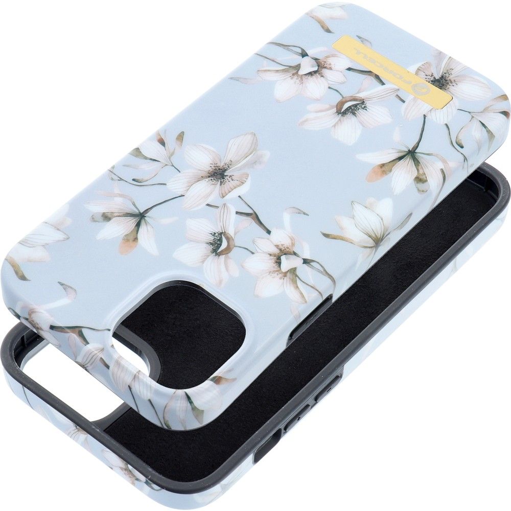 Suojakuori iPhone 15 PLUS:lle Forcell F-Protect yhteensopiva MagSafe spring flowers