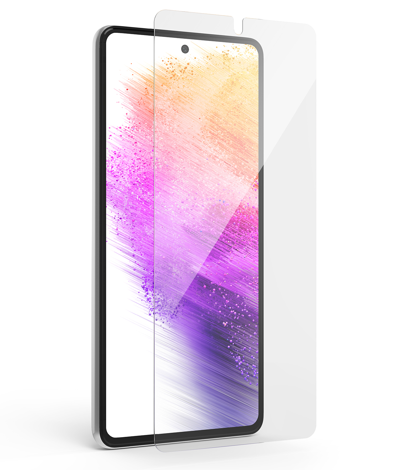 Ringke Invisible Defender ID Glass 2.5D 0.33mm näytönsuoja Samsung Galaxy A73 5G:lle