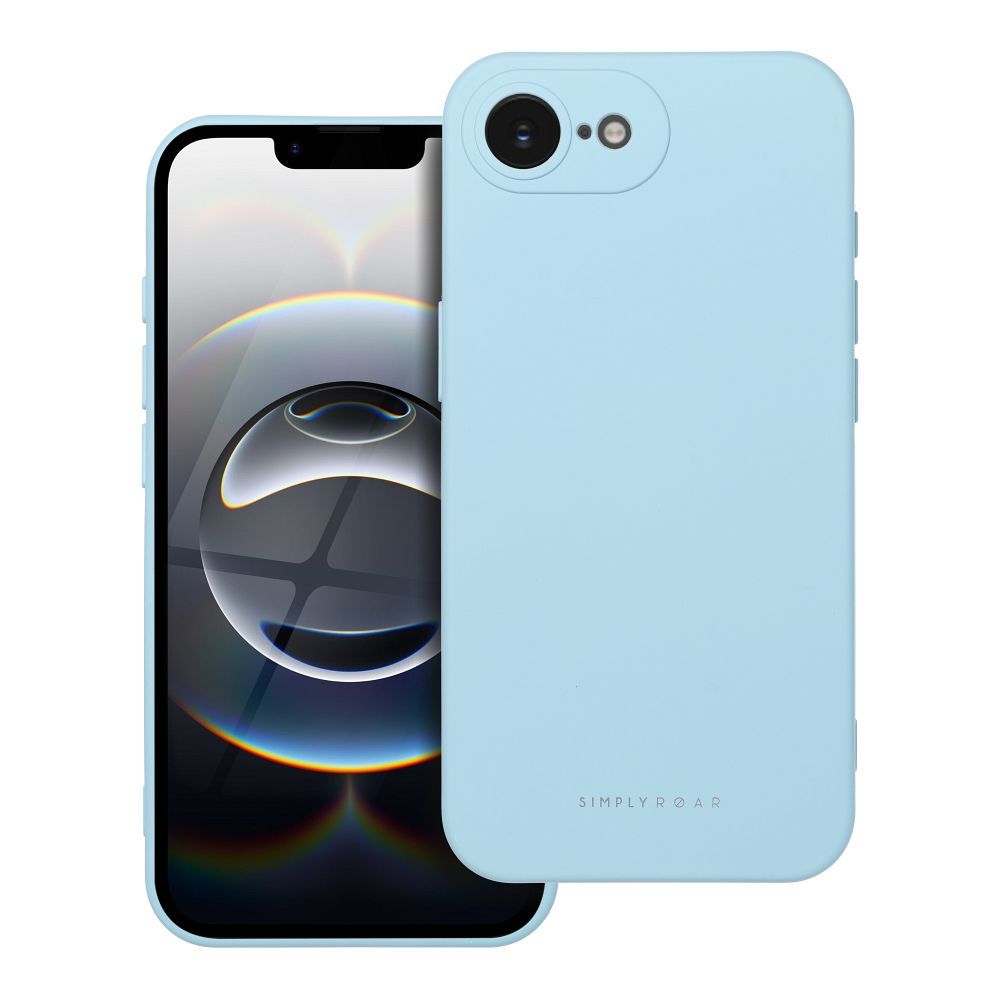 Roar Space suojakuori iPhone 16e:lle taivaansininen