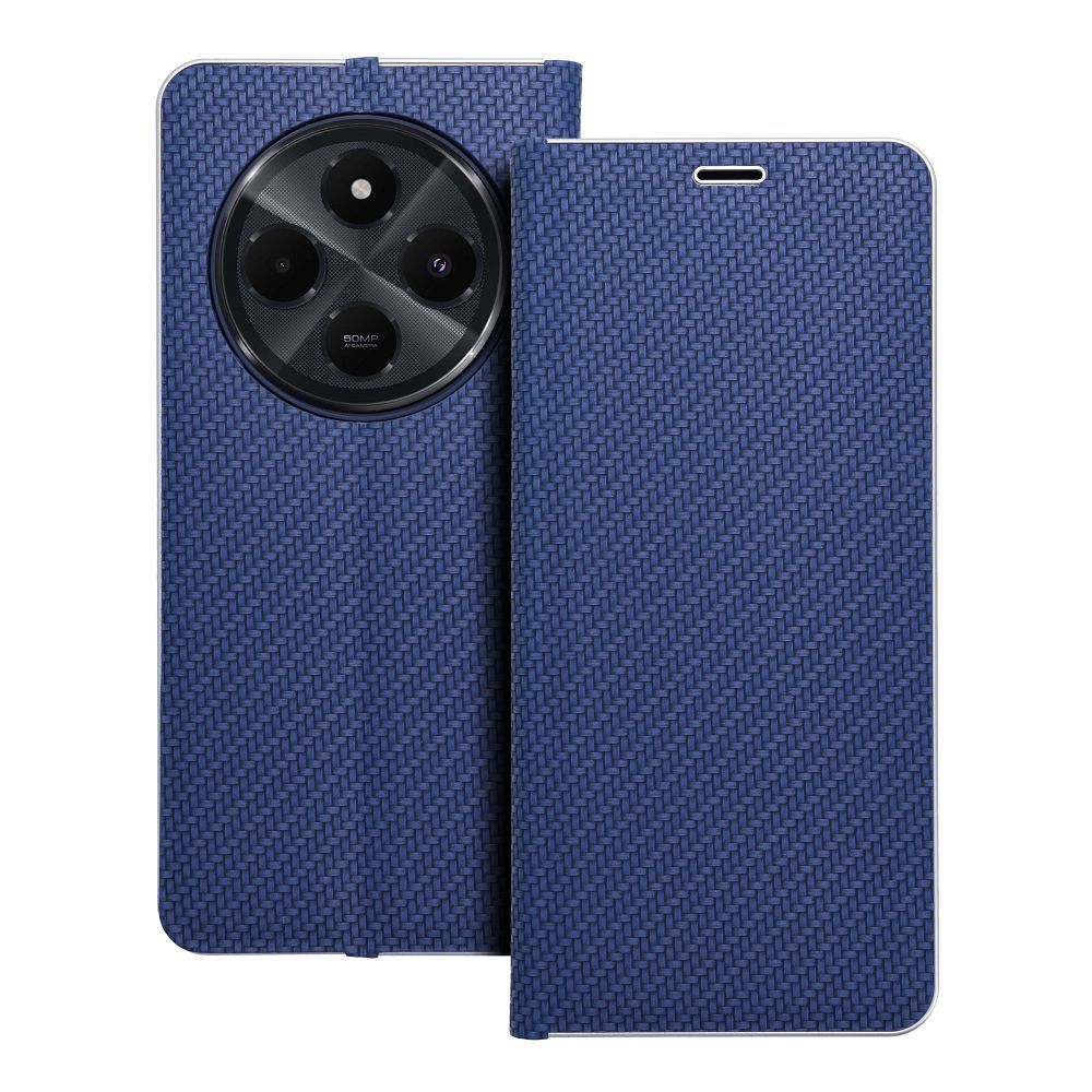 Läppäsuojakuori Xiaomi Redmi 14C:lle Luna Book Carbon sininen