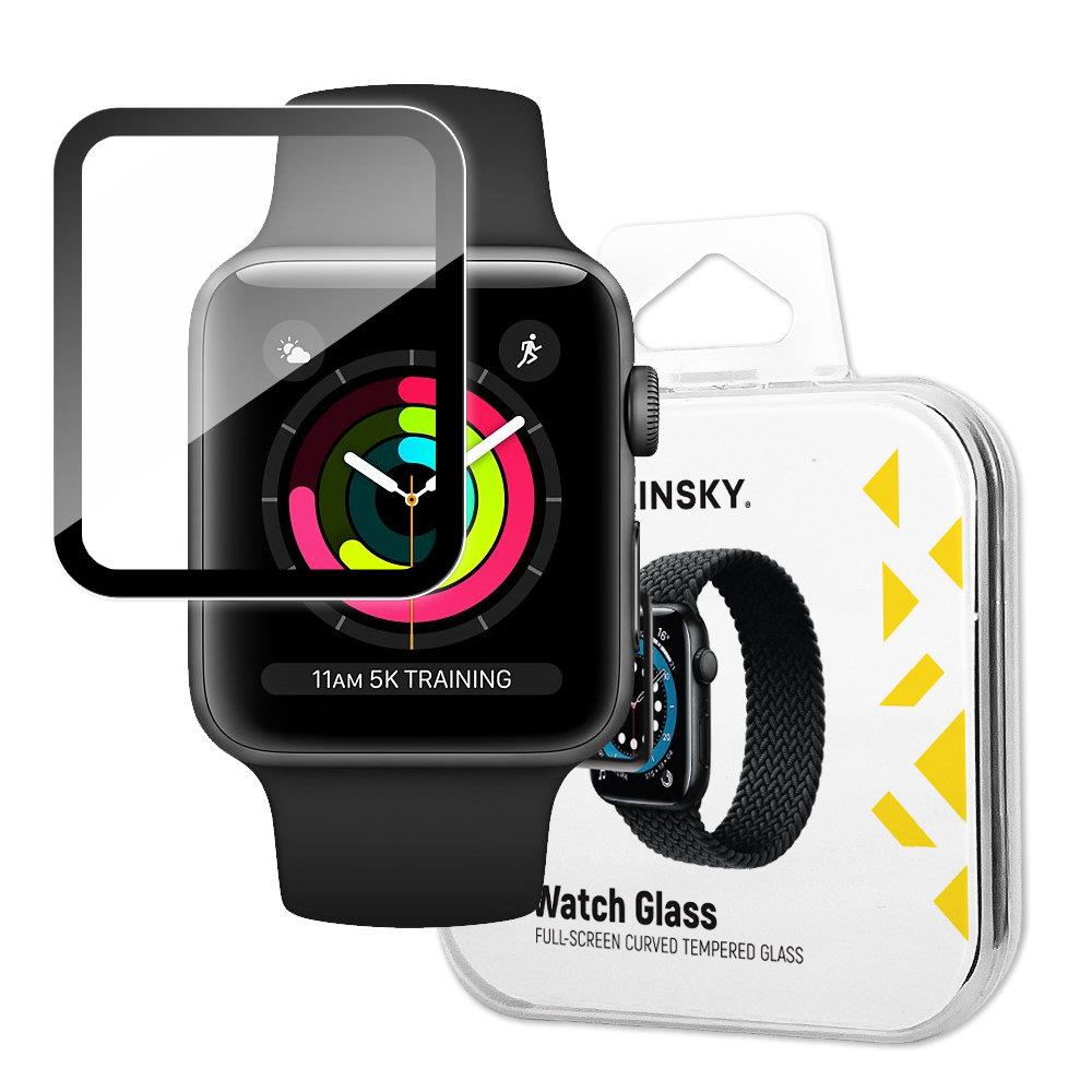 Wozinsky Watch Glass -hybridilasi Apple Watch 38mm -kelloon