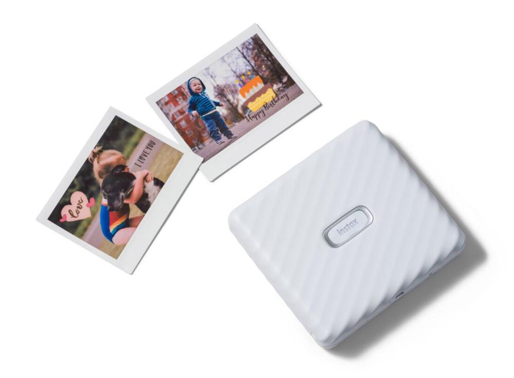 Fujifilm Instax Wide Link tulostin, valkoinen