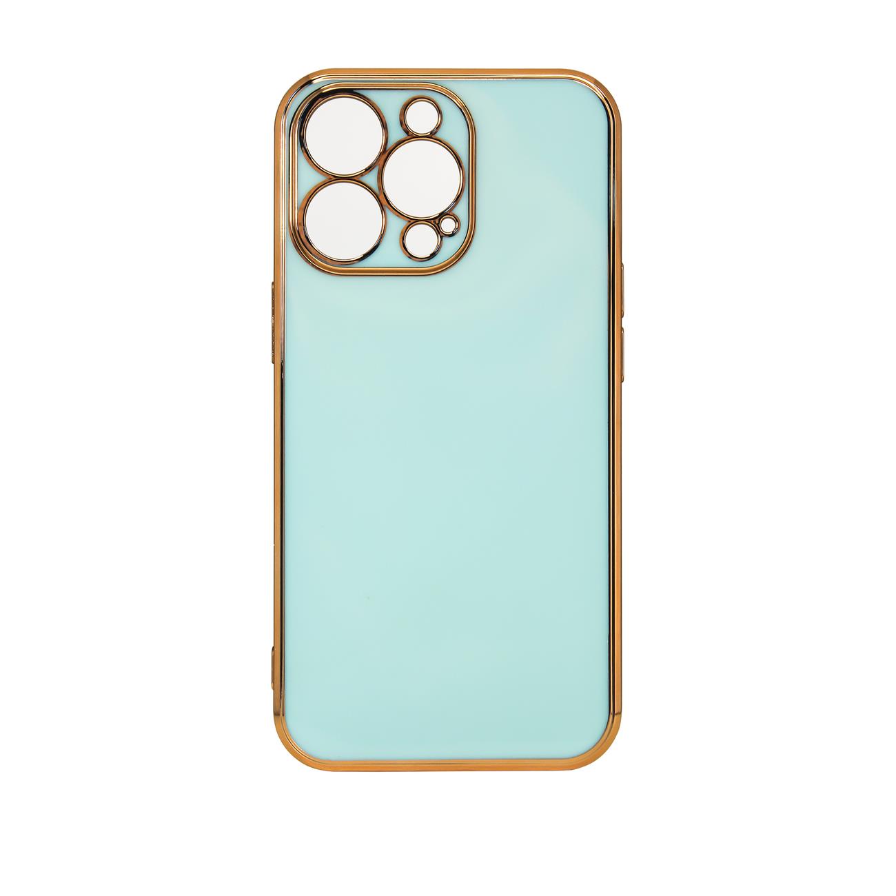 Valaistus Väri Asia Xiaomi Redmi Note 11 geeli kansi kultainen kehys minttu