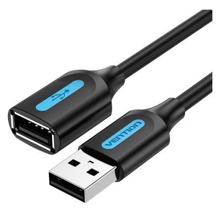 KAAPELI USB2.0 UROS - NAARAS/5M MUSTA CBIBJ VENTION