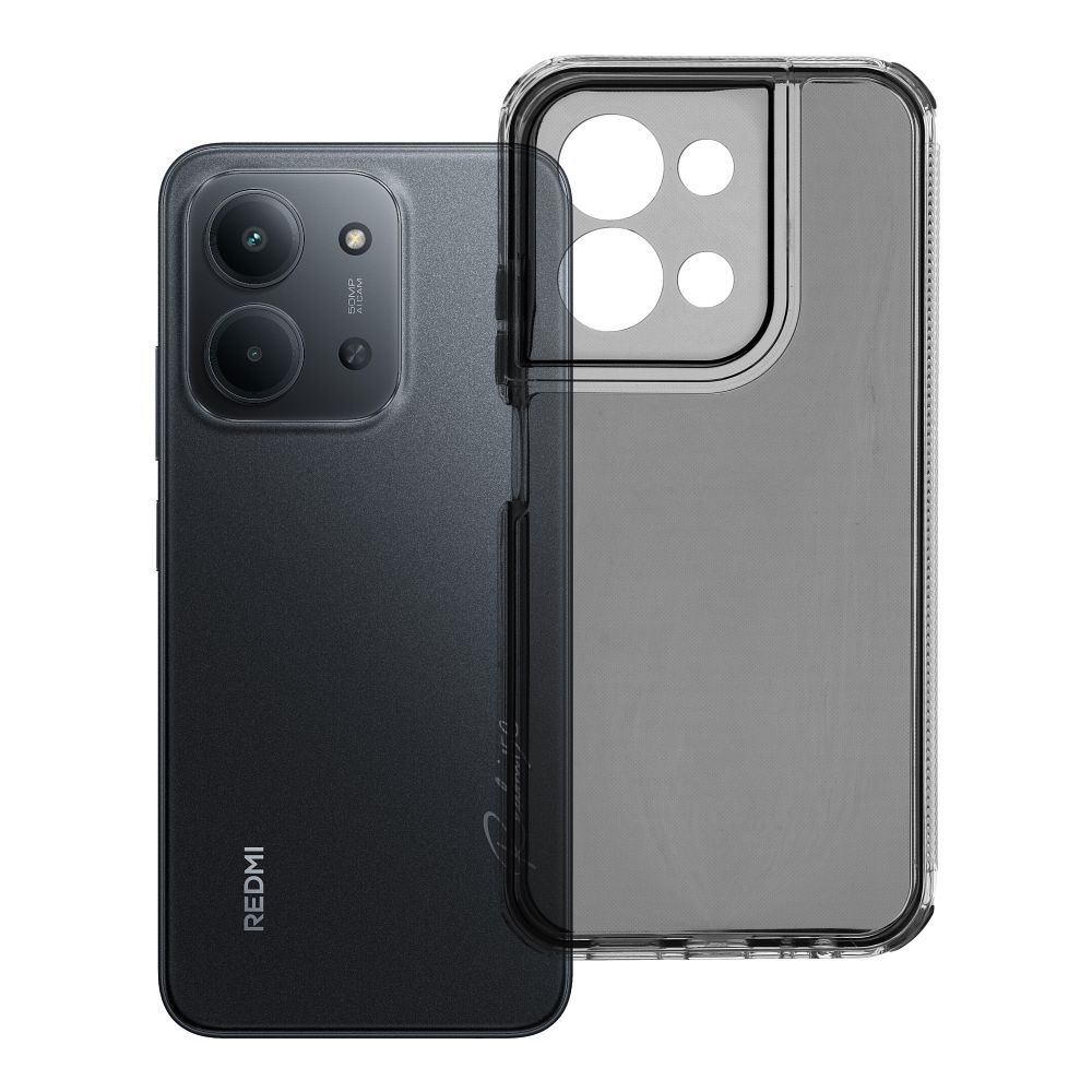 Suojakuori Xiaomi Redmi 15C (173,16 x 81,07 x 8,2):lle Matrix Clear musta