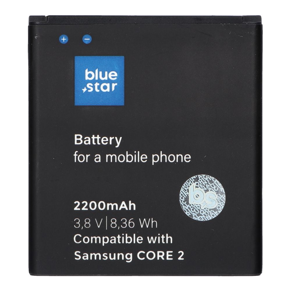 Akku Samsung Core 2 G355:lle 2200 mAh Blue Star Premium
