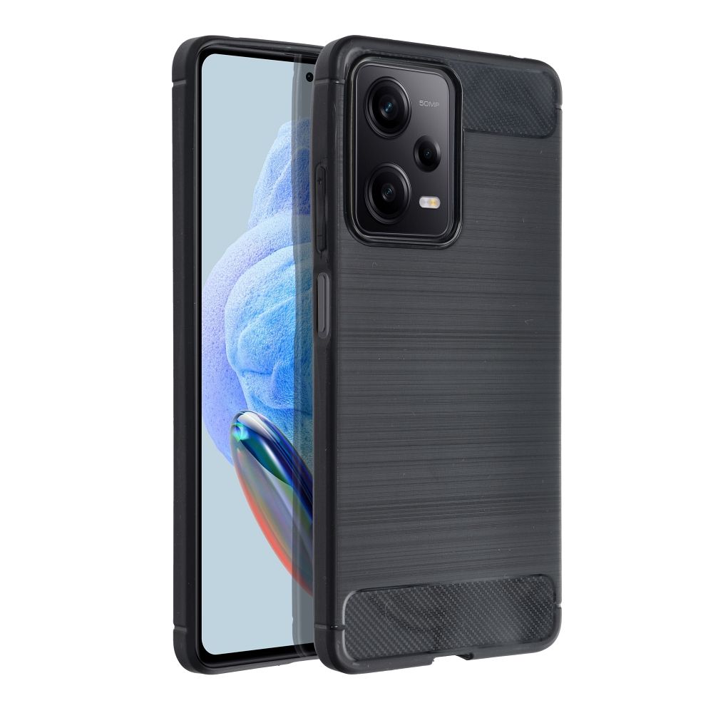 CARBON-kuori XIAOMI Redmi Note 12 Pro 5G - musta