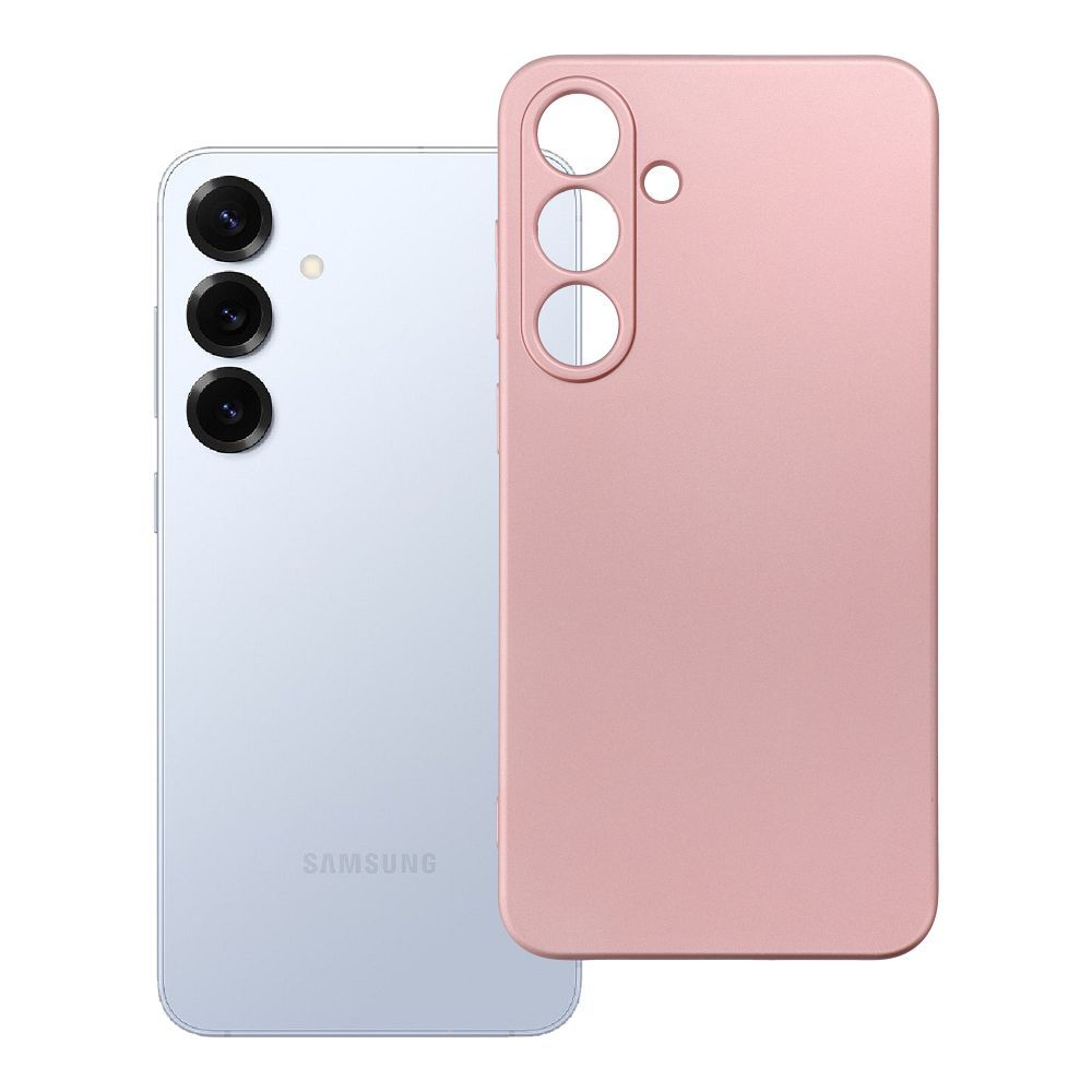 Suojakuori Samsung S25 PLUS:lle Metallic vaaleanpunainen