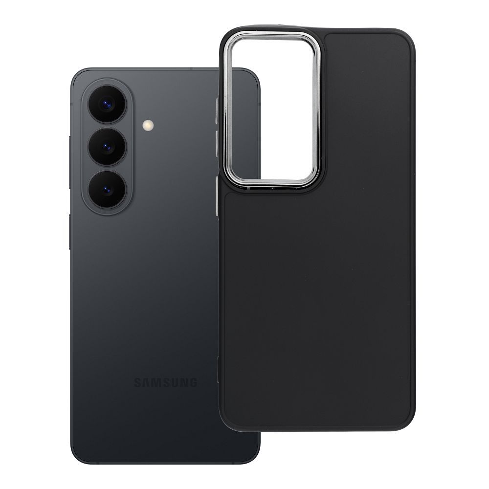 Suojakuori Samsung S26:lle Frame musta