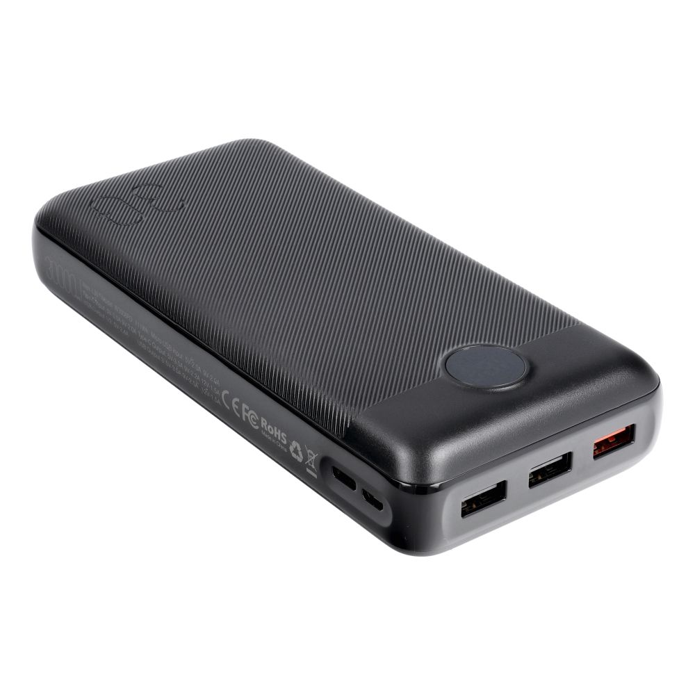 VEGER varavirtalähde 30000 mAh PD QC3.0 3A 20W L30 (W3008PD) musta