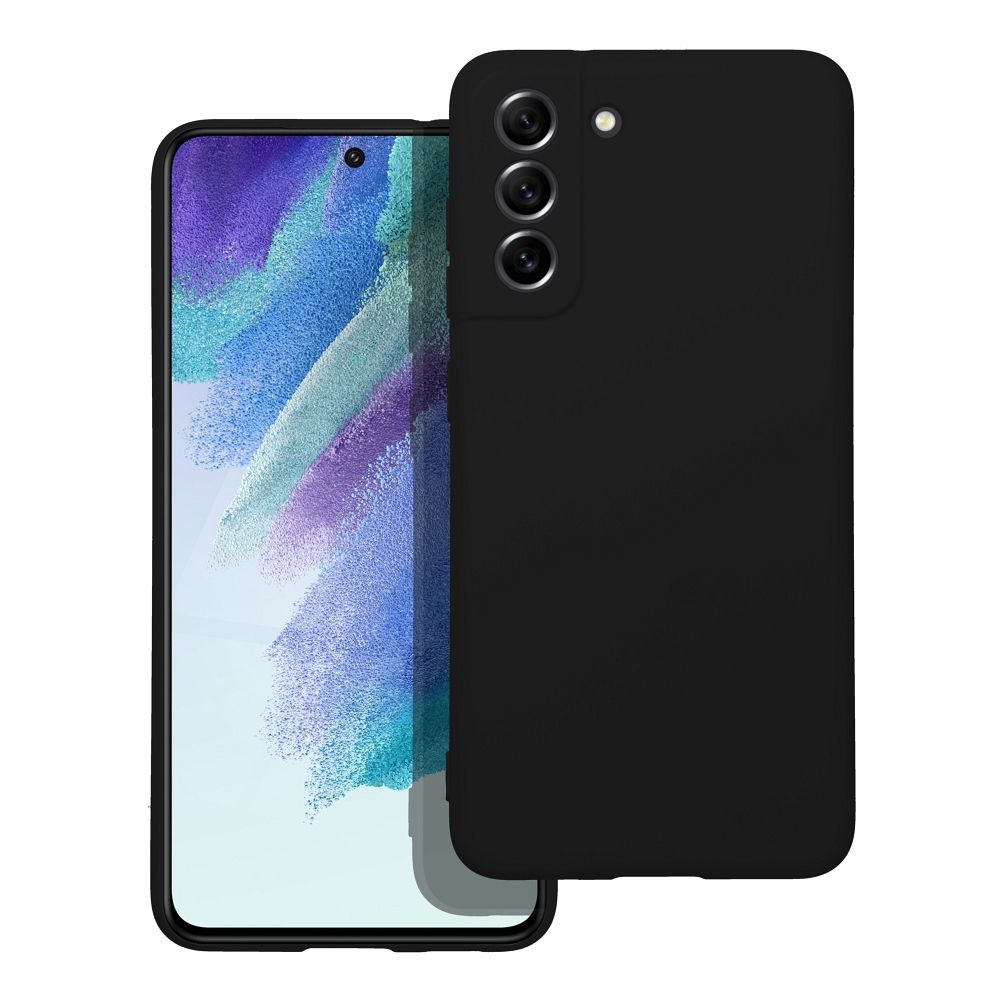 Silikoninen Suojakuori Samsung S21 FE:lle musta