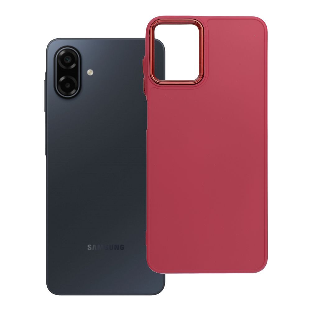 Suojakuori Samsung A07:lle Frame magenta