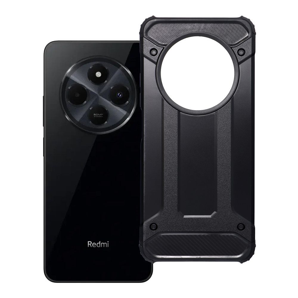 ARMOR-suojakuori Xiaomi Redmi 14C, musta