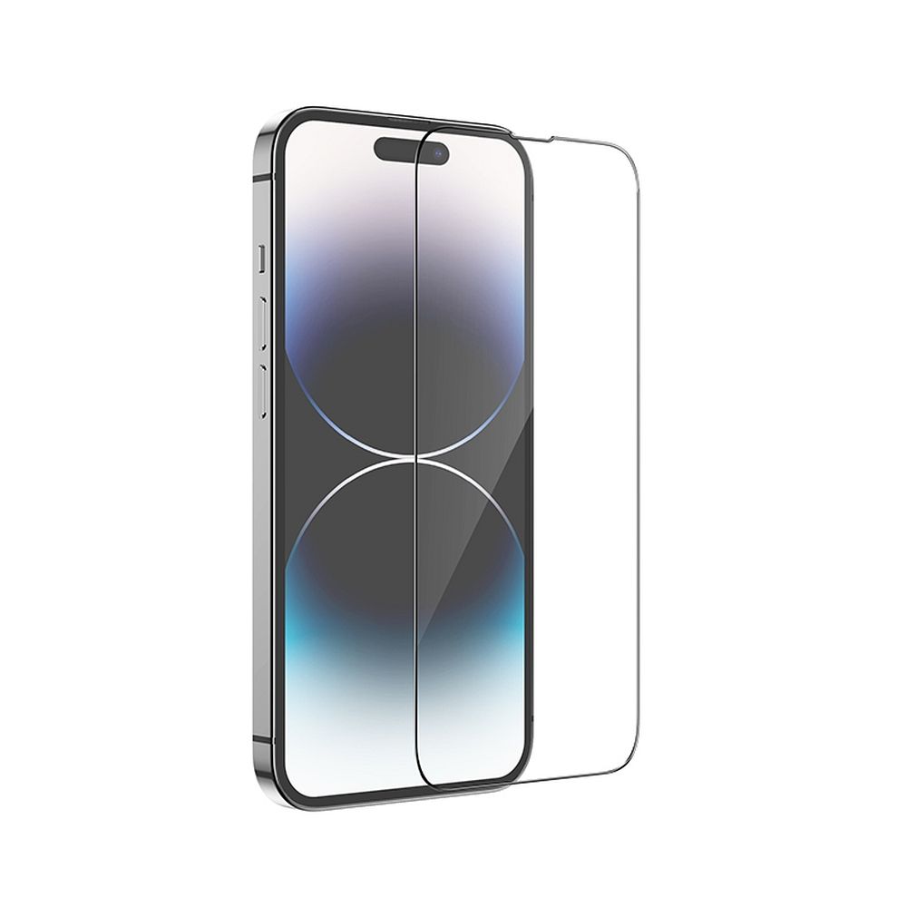 HOCO karkaistu lasi HD 5D Guardian shield (10in1-pakkaus) - iPhone 14 Pro Max musta (G14)