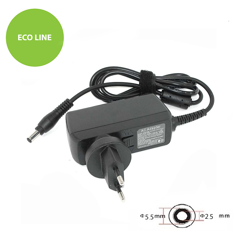 Kannettavan virtalähde ASUS 45 W: 19 V, 2,37 A