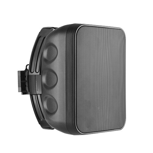 Seinäkaiutin, 60 W, 6,5 tuumaa, 2-suuntainen, musta, säänkestävä