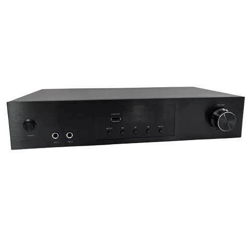 Äänivahvistin, HIFI-stereo, 120W (2x60W)