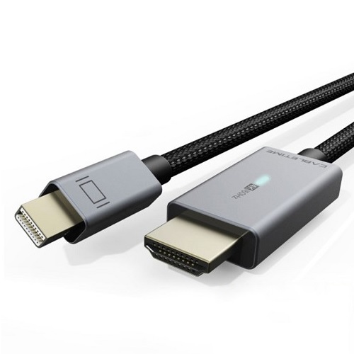 Premium Kaapeli Mini DisplayPort - HDMI, 4K/30Hz, 1.8m