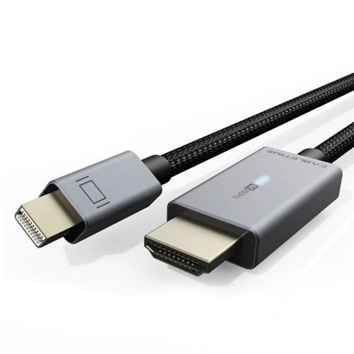 Premium Kaapeli Mini DisplayPort - HDMI, 4K/30Hz, 1m