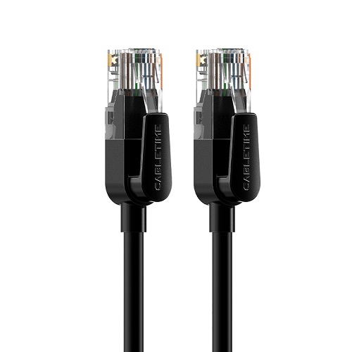 Cable Cat6 UTP, 3m, black