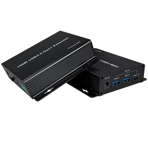 USB3.2 Gen1 -jatke 100m, 2xUSB-A, 2xUSB-C