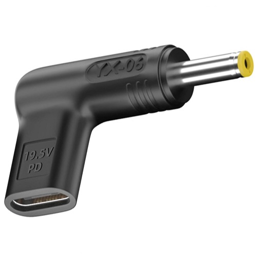USB Type-C - DC 5,5x2,5 mm -adapteri