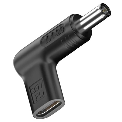 USB Type-C - DC 6,0x3,7 mm -adapteri