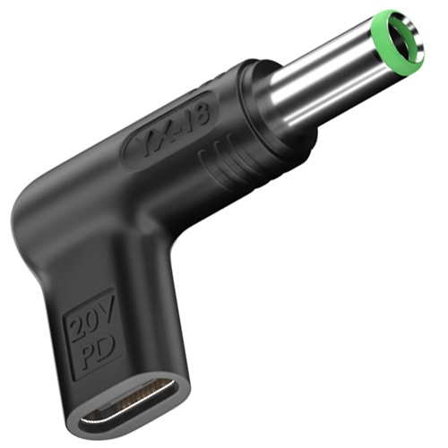 USB Type-C - DC 6,3x3,0 mm -adapteri