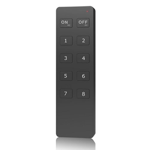 RU8-himmennyskauko-ohjain, 8 vyöhykettä, yksivärinen