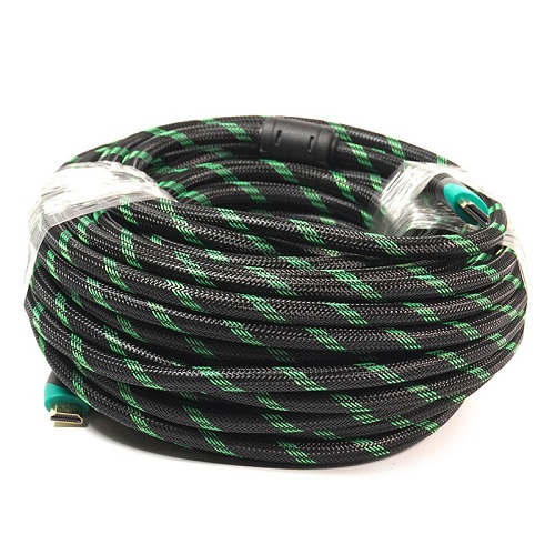 Kaapeli HDMI - HDMI, 25m, 2.0v, kultapinnoitettu